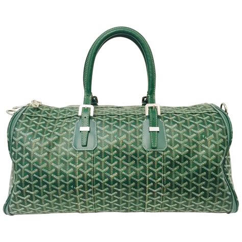 goyard green travel bag|goyard bag official website.